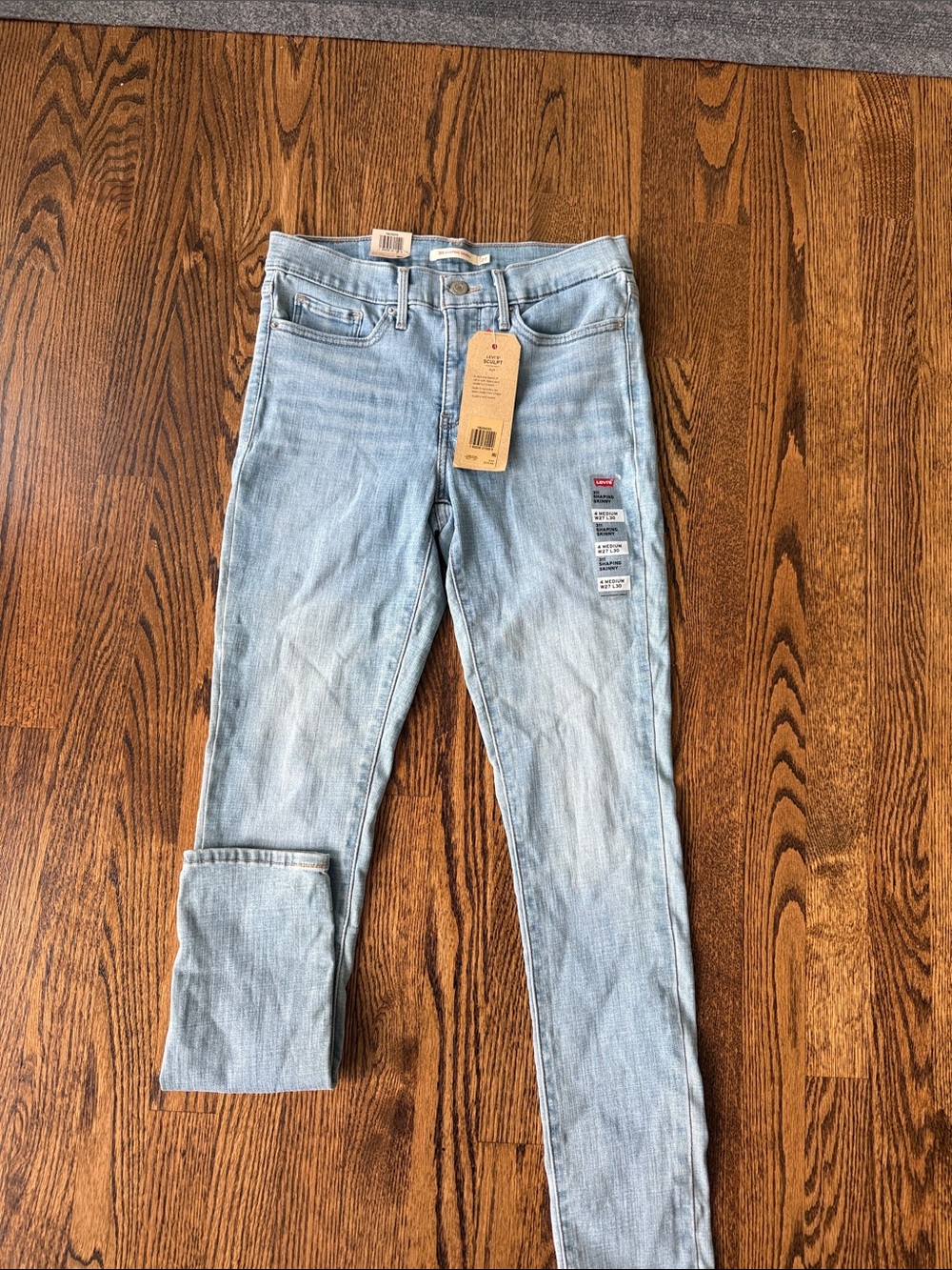 Levi's Women's Light Blue Skinny Jeans